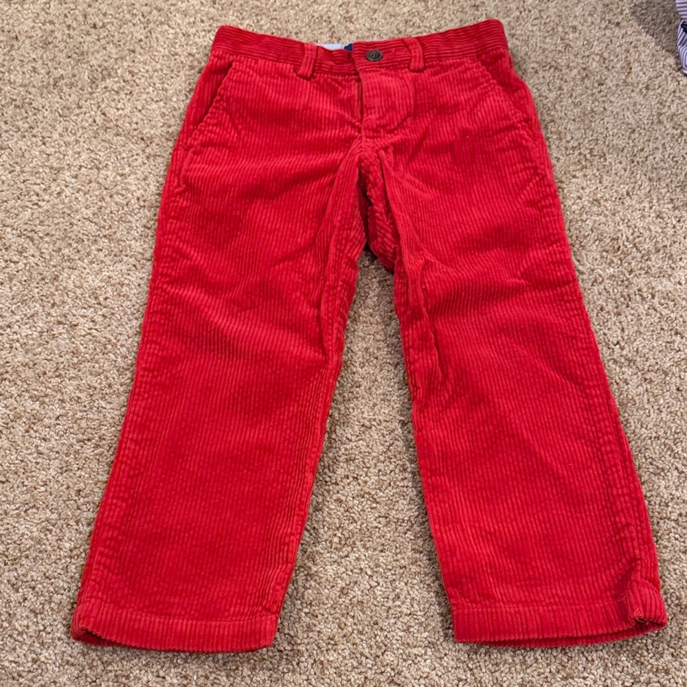 Polo by Ralph Lauren Kids Red Corduroy Pants